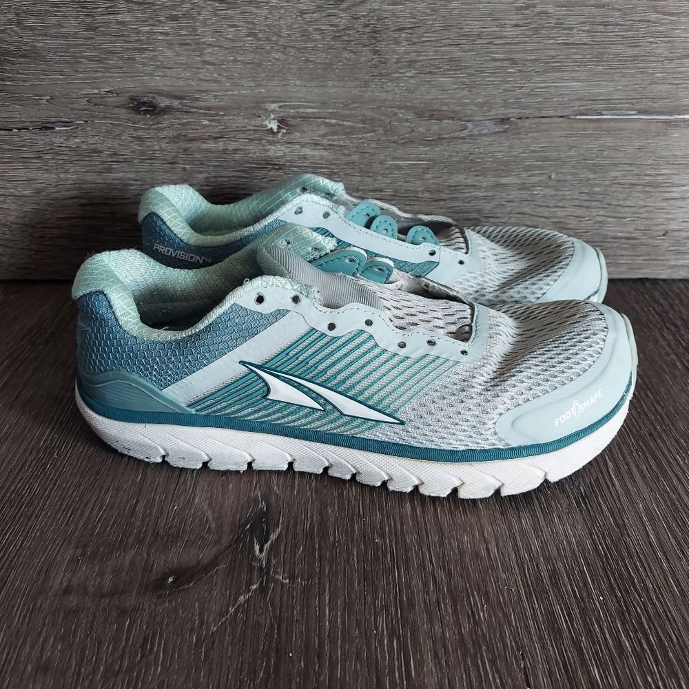 Altra Provision 4 Women's Running Shoes AL0A4QTQ416 Ice Flow Blue Sz 6.5 US
